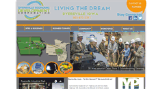 Desktop Screenshot of dyersville.com