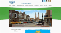 Desktop Screenshot of dyersville.org